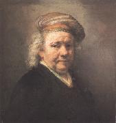 REMBRANDT Harmenszoon van Rijn Self-Portrait (mk33) oil painting artist